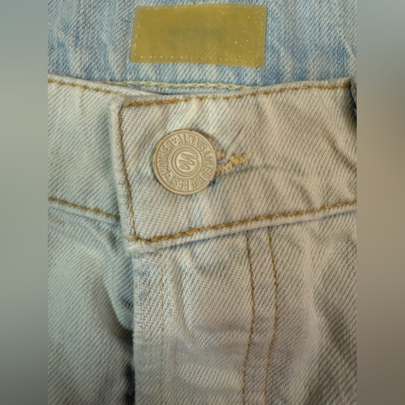 MOTHER The Big Mini A-Line Skirt in Get Blondie Size 26 - Picture 6 of 8